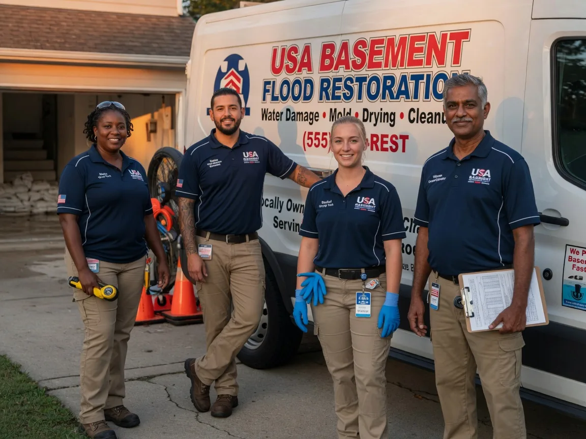 Basement Flood Cleanup company in Gayville, SD
