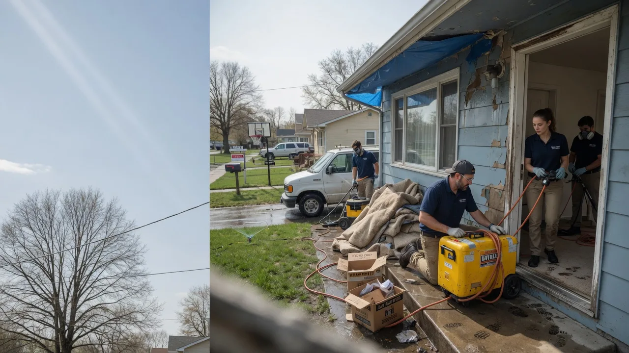 Basement Flood Cleanup in Gayville, SD near me